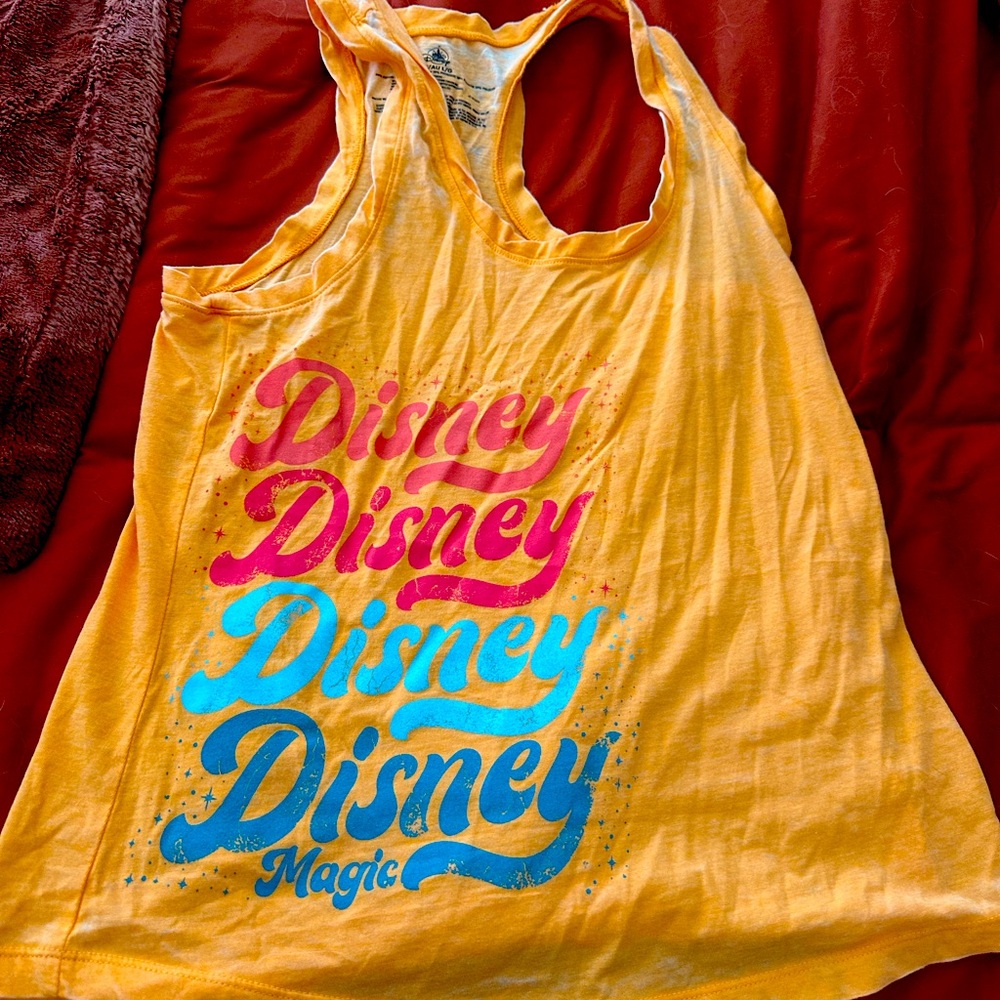 Disney orange Disney tank large - woaw